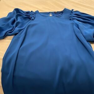 Gorgeous blue Zara dress in women’s size small.